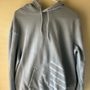 Light Blue H&M Hoodie in good condition size XL